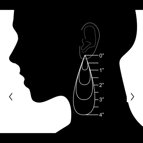 Gold hoop earrings - Picture 5 of 5